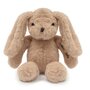 Set cadou iepuras, botosei si paturica, Baby Mix, In cutie de carton, Bunny Brown - 6