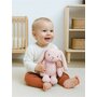 Set cadou iepuras roz cu prosop, Baby Mix, In cutie de carton, Pink - 2