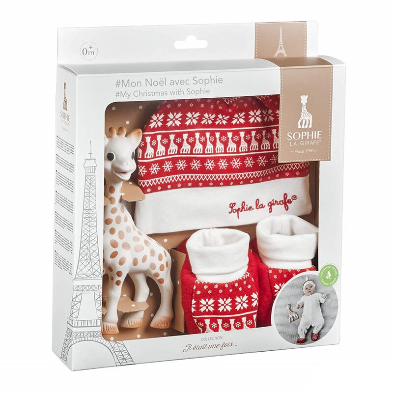 Vulli - set cadou sophie la girafe craciunul meu cu sophie