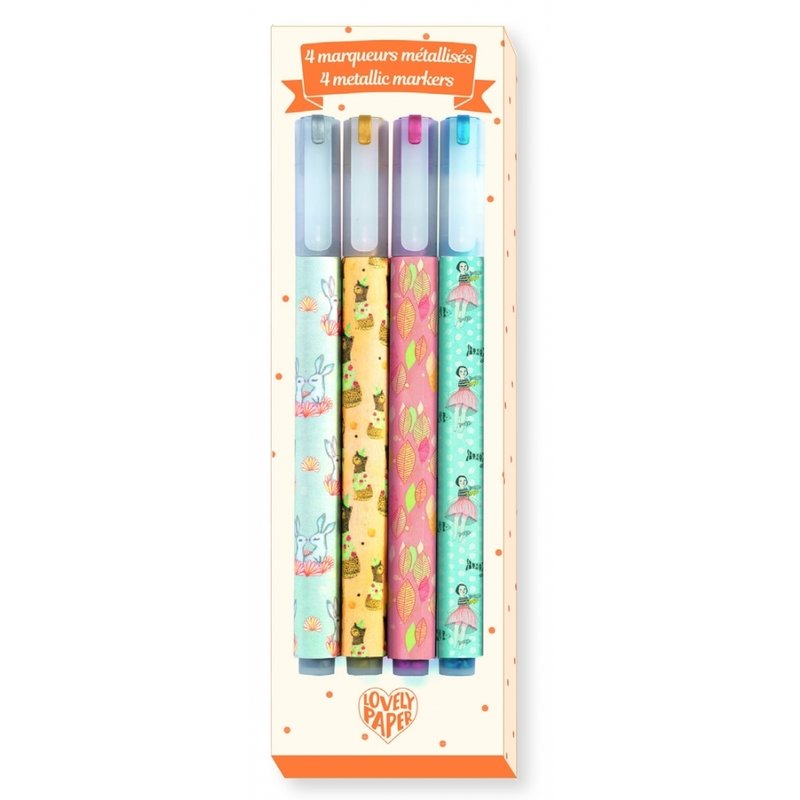 Djeco - set carioca (marker) metalica