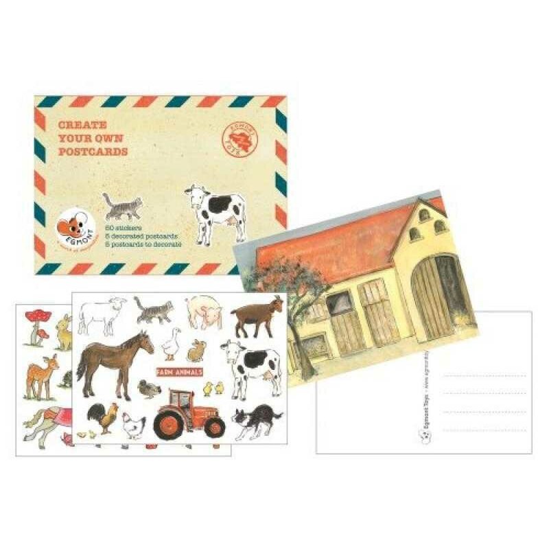 Egmont toys - set creativ carti postale