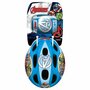 Set casca protectie, genunchiere si cotiere, Stamp, Avengers, Sigure si confortabile, Reglabile, Conform cu EN1078, Marime 50/56 cm, 3 ani+, Albastru - 2