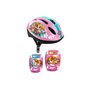 Set casca protectie, genunchiere si cotiere, Stamp, Disney, Sigure si confortabile, Reglabile, Conform cu EN1078, Marime 50/56 cm, 3 ani+, Paw Patrol