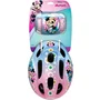 Set casca protectie, genunchiere si cotiere, Stamp, Minnie Mouse, Sigure si confortabile, Reglabile, Conform cu EN1078, Marime 50/56 cm, 3 ani+, Roz - 4