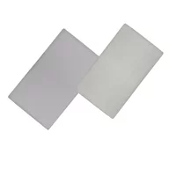 Set cearceafuri cu elastic, Lionelo, Pentru patuturi 120 x 60 cm, Pentru saltele de max. 10 cm inaltime, Din bambus, Usor de spalat, 30 grade, Fara calcare, Ecologic, Alb/Gri