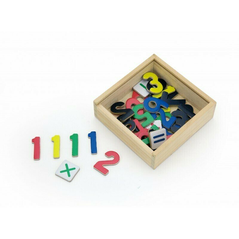 Viga - set magnetic cifre , 37 piese