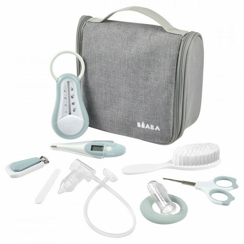 Beaba - set complet de ingrijire grey blue