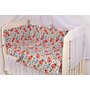 Confort Family - Lenjerie 6 piese , Buburuze,  Cu aparatori, din Bumbac, 120x60 cm - 3