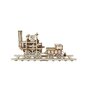 EWA - Puzzle 3D Locomotion , Puzzle Copii , Cu mecanism din Lemn, piese 325 - 6