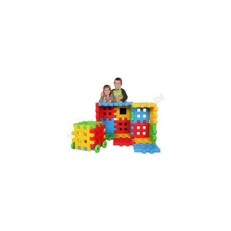 Bj plastic - set constructie exterior building blocks