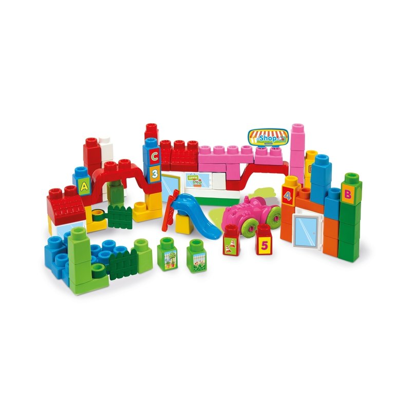 Clementoni - set constructie fete 80 de piese