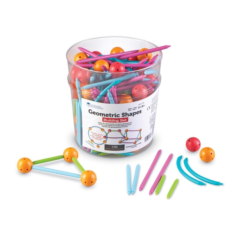 Learning resources - set constructie forme geometrice