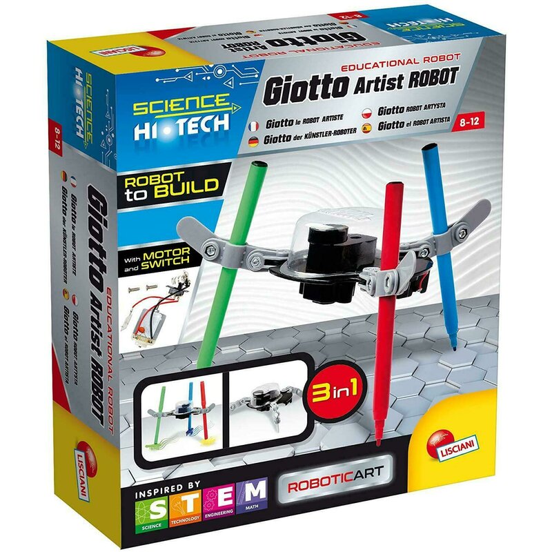 Lisciani - set de constructie robot giotto