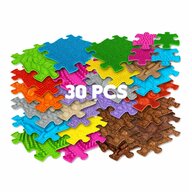 Muffik - Set covorase ortopedice senzoriale puzzle Set Royal A 