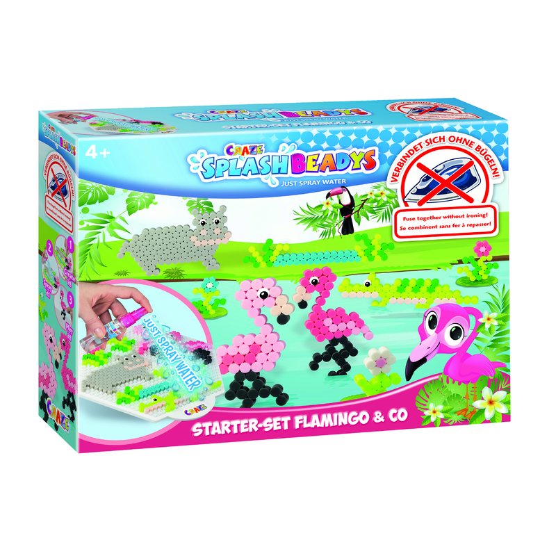 Craze - Set creatie margele - flamingo