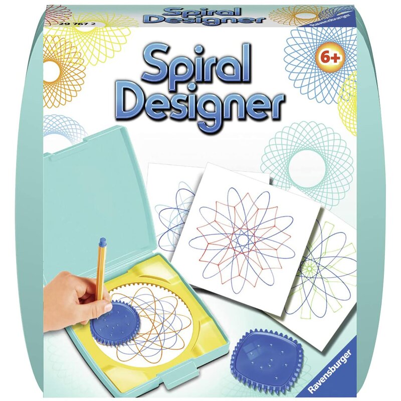 Ravensburger - set creativ mini spirale, turcoaz