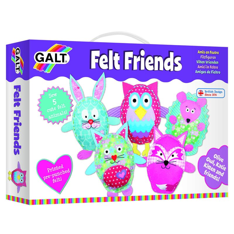 Galt - set creativ animalute din fetru