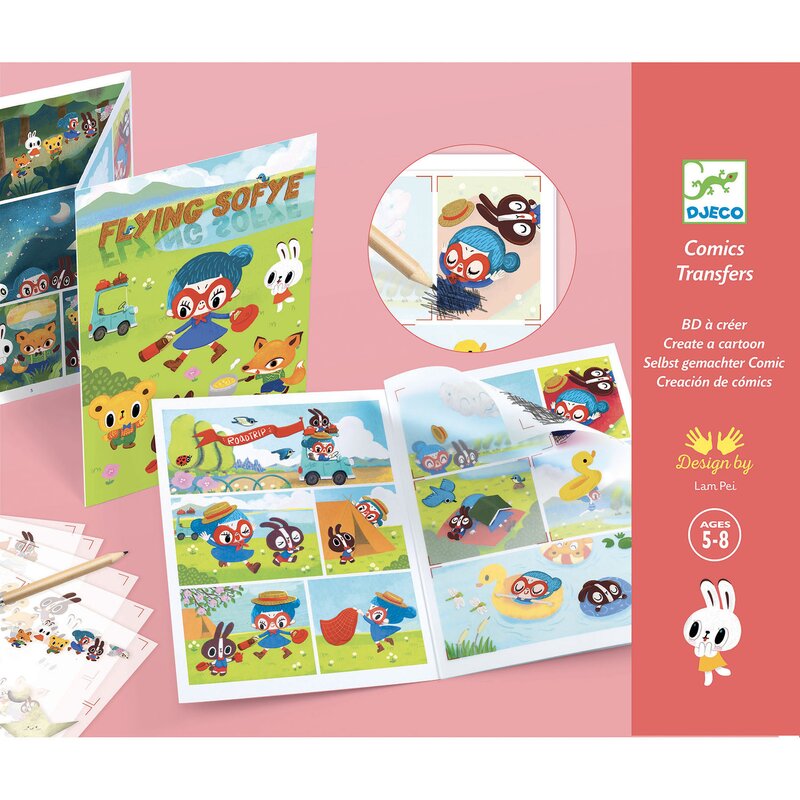 Djeco - set creativ, animatie , sofie