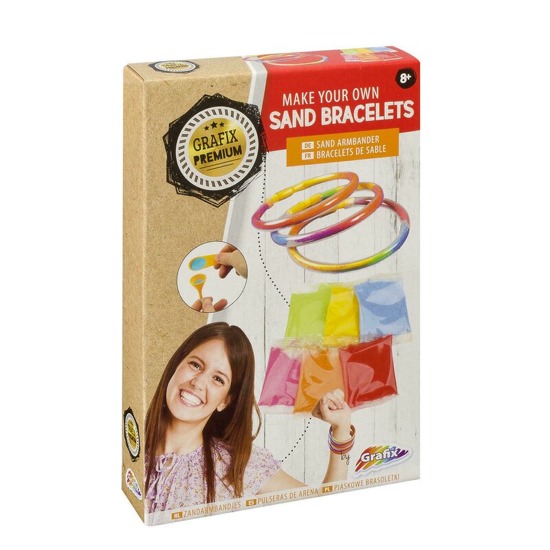 Set creativ bratari cu nisip