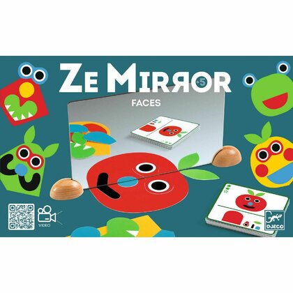 Djeco - Set creativ cu oglinzi , Ze mirror Faces