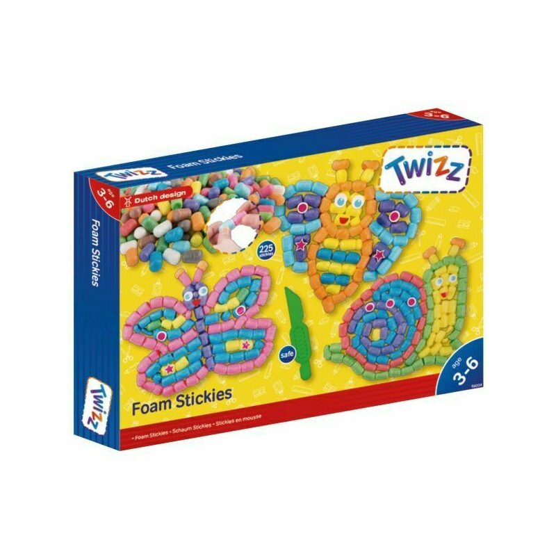 Up int'l - set creativ foam stickies, 225 bucati