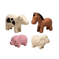 Plan toys - Set cu animale de la ferma