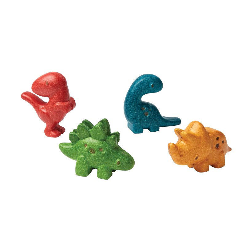Plan toys - set cu dinozauri plan toys