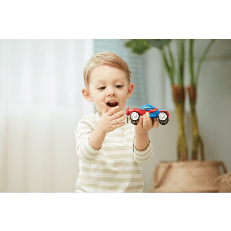 Clicstoys - set de constructie magnetic vehicule , stick-o