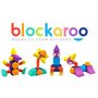 Clicstoys - Set cuburi din spuma cu magnet Blockaroo, Castel 35 piese - 2