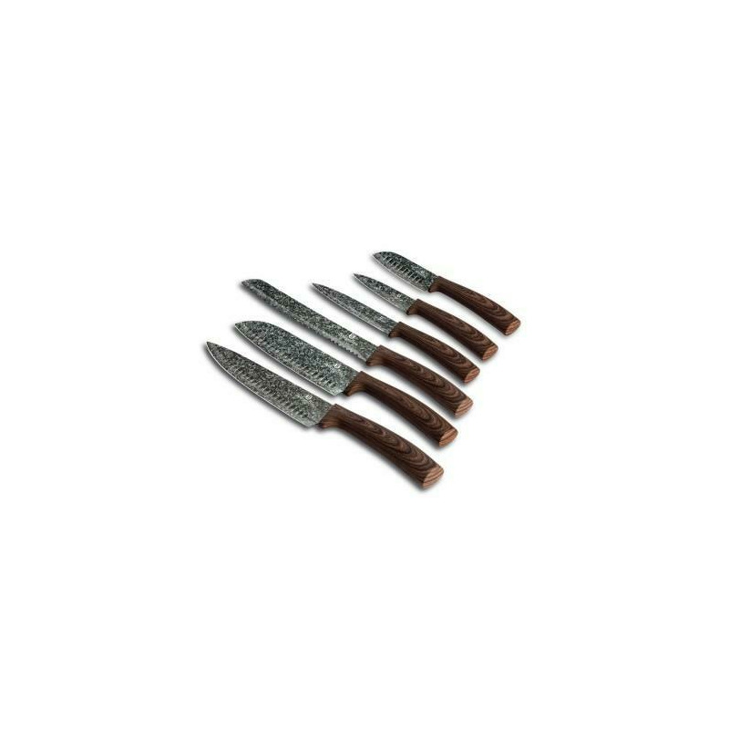 Set cutite, 6 piese, berlinger haus, bh-2505, forest line collection
