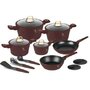 Set de 15 piese oale, cratite si tigai, accesorii BerlingerHaus, Leonardo Collection, BH/8051 - 1