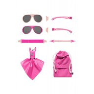 Mokki - Set de 2 ochelari copii Click & Change, roz, 2-5 ani, 