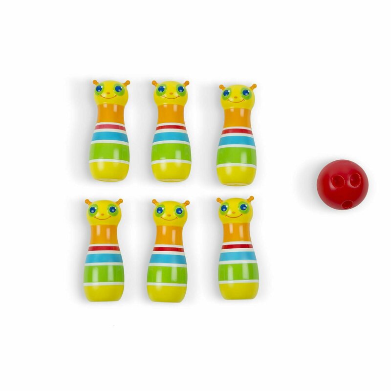 Melissa & doug - set de bowling omidutele vesele