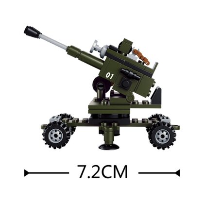 Sluban - Set de constructie Vehicul Artilerie , 94 piese
