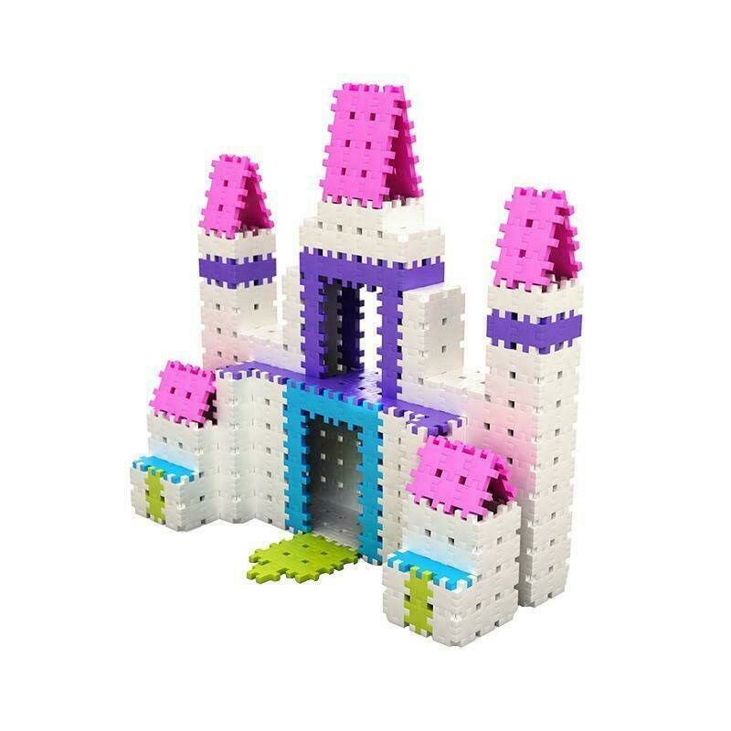 Meli Basic - Set de constructie creativa Basic Girls 1000 piese, Meli