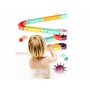 Set de constructie, Jokomisiada, Tobogan de baie, Cu ventuze, Cu accesorii, Potrivit pentru timpul baitei, Contine 44 piese, 3 ani+, Multicolor - 5