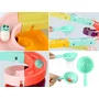 Set de constructie, Jokomisiada, Tobogan de baie, Cu ventuze, Cu accesorii, Potrivit pentru timpul baitei, Contine 44 piese, 3 ani+, Multicolor - 8