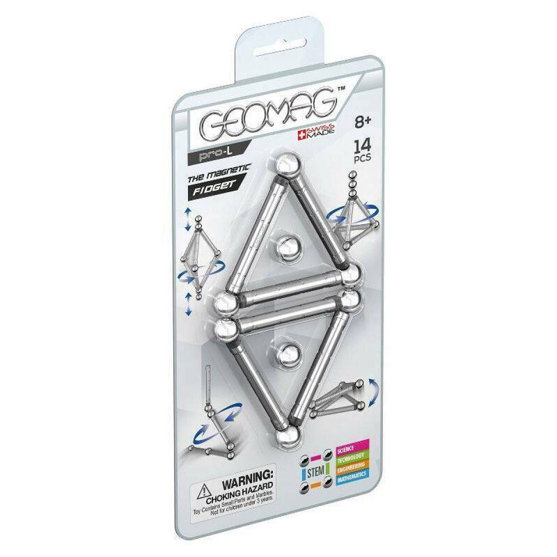 Geomag - set de constructie magnetic pro-l magnetic fidget 14 piese