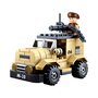 Sluban - Set de constructie Vehicul Masina de patrulare , 102 piese - 5