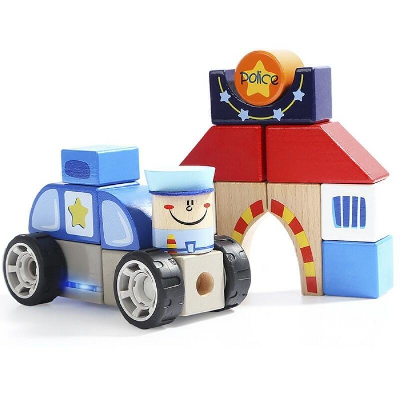 Topbright - set de constructie sectia de politie