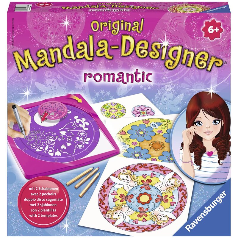 Ravensburger - set creativ mandala romantic