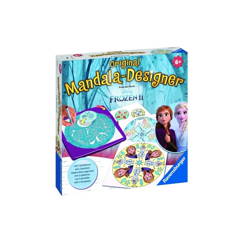 Ravensburger - set creatie midi mandala frozen ii