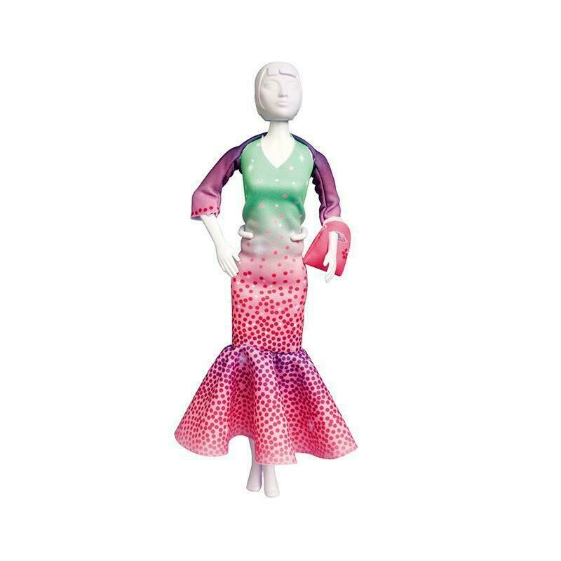 Dress your doll - set de croitorie hainute pentru papusi couture billy mint,