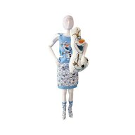 Dress Your Doll - Set de croitorie hainute pentru papusi Couture Disney Sleepy Sweet Olaf, 