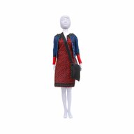 Dress your doll - Set de croitorie hainute pentru papusi Couture Lizzy Leopard, 