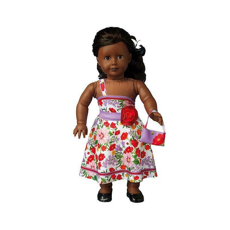 Dress your doll - set de croitorie hainute pentru papusi couture nataly flowers,