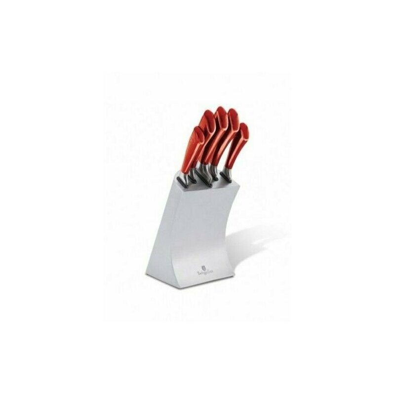 Berlinger haus - set de cutite 6 piese , passion collection , , bh 2135, alb-rosu