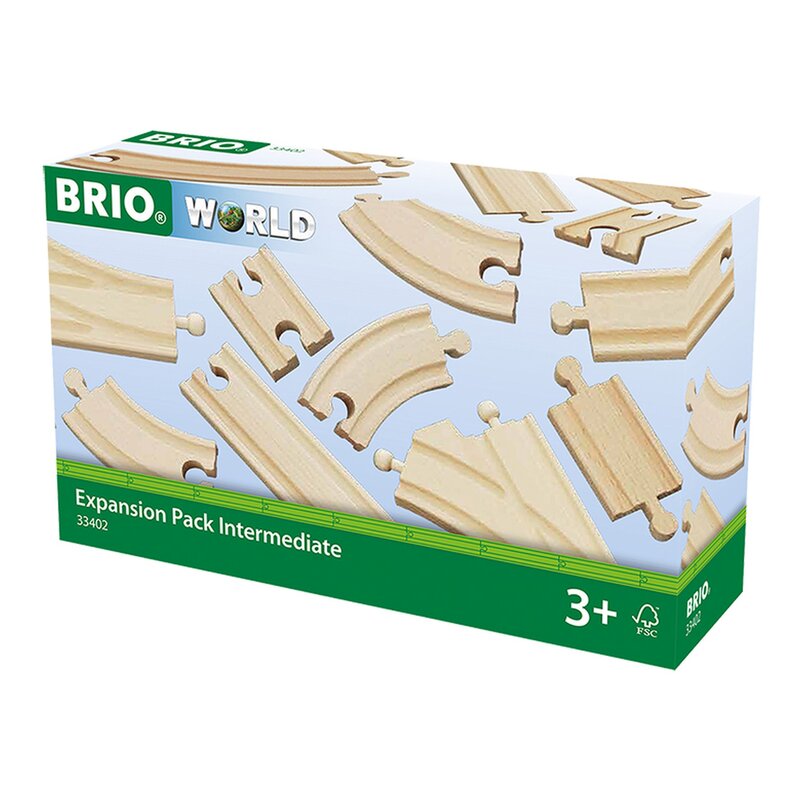 Brio - set extensie sine de tren , pentru intermadiari