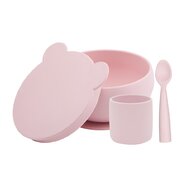 Minikoioi - Set de hranire BWL I , 100% Premium Silicone – Pinky Pink