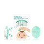Set de igiena, Fridababy, Include perie si piaptan, Design flexibil, Include husa depozitare, 0 luni+, Green - 2